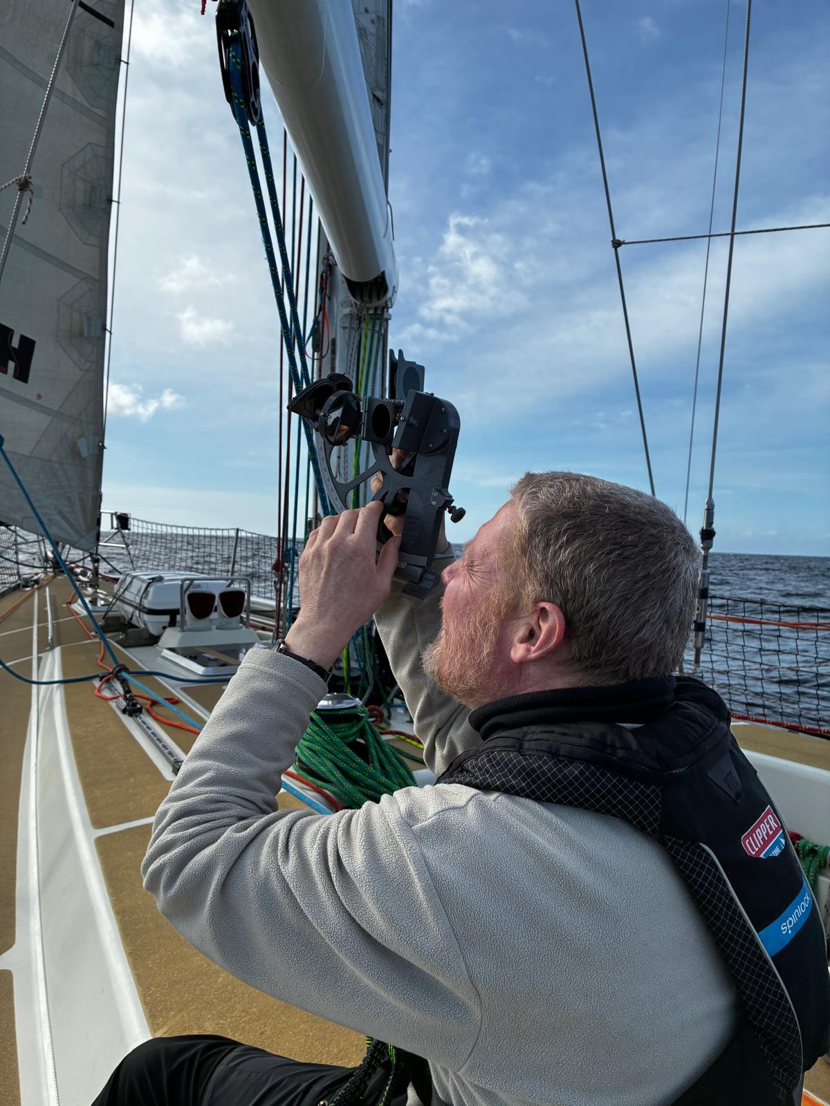 yacht navigation through icebergs and sea ice